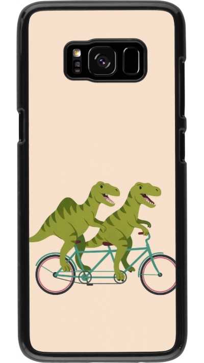 Samsung Galaxy S8 Case Hülle - Dinosaurs on bikes 2026