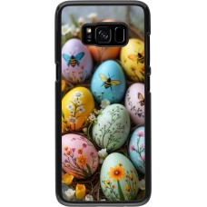 Samsung Galaxy S8 Case Hülle - Easter 2026 Eggs with bees
