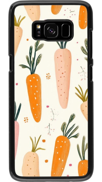Samsung Galaxy S8 Case Hülle - Easter 2026 Illustration carrots