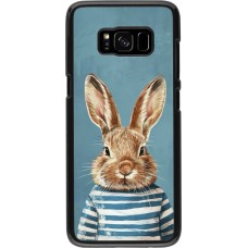 Samsung Galaxy S8 Case Hülle - Easter 2026 Rabbit navy