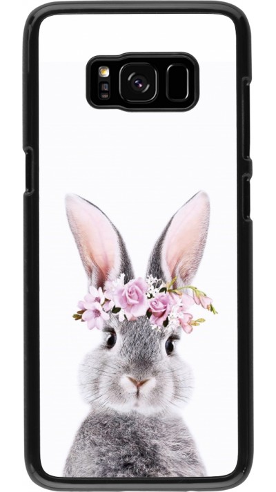 Samsung Galaxy S8 Case Hülle - Easter 2023 flower bunny