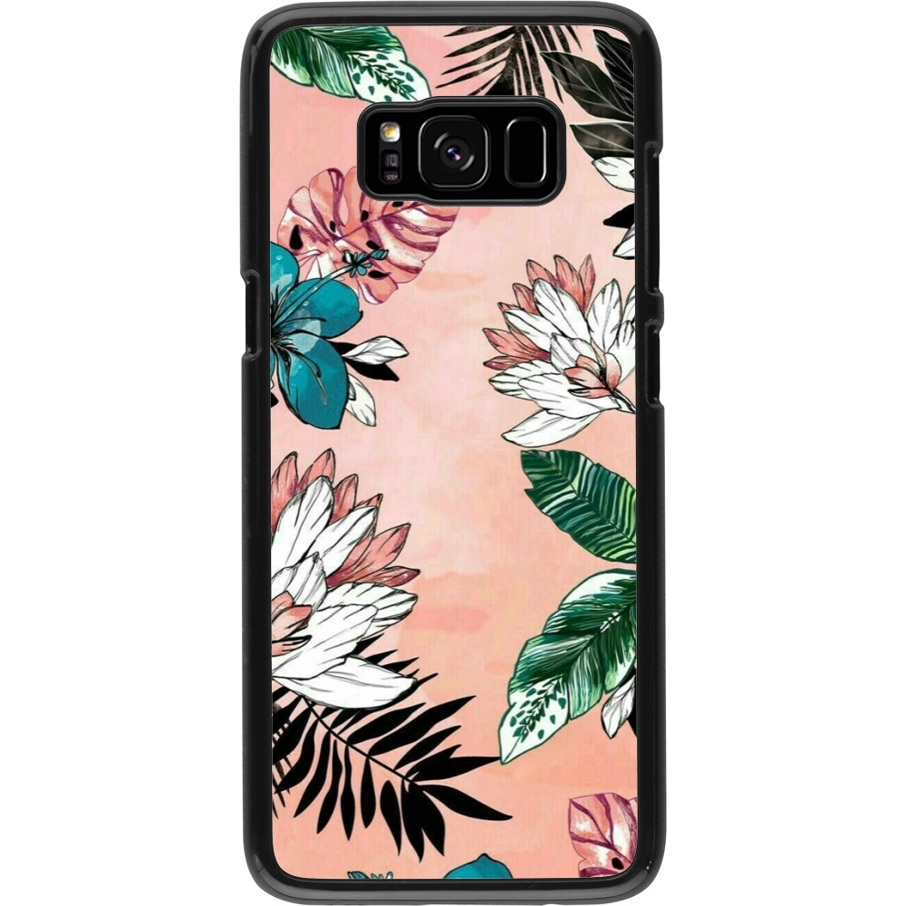 Samsung Galaxy S8 Case Hülle - Flowers Artprint