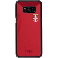Samsung Galaxy S8 Case Hülle - Serbien 2022 personalisierbares Fussballtrikot