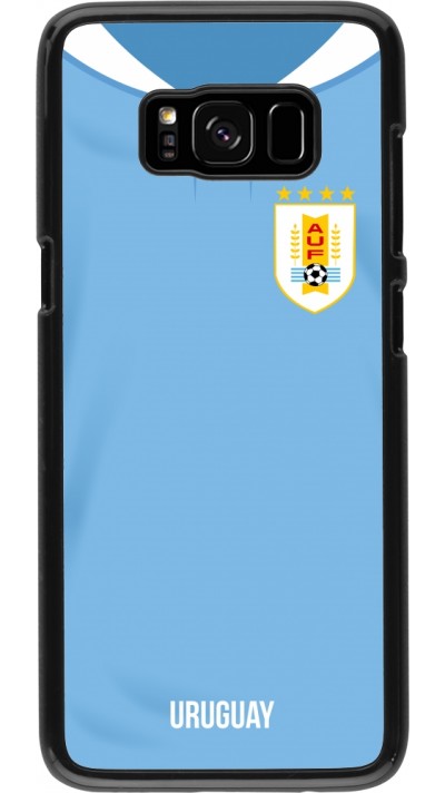 Samsung Galaxy S8 Case Hülle - Uruguay 2022 personalisierbares Fussballtrikot