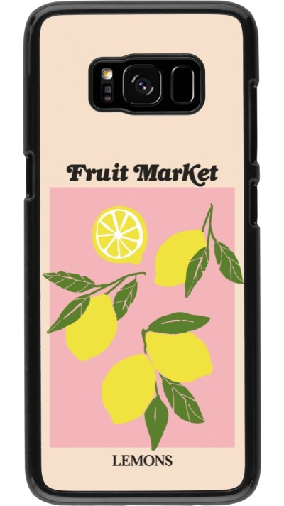 Samsung Galaxy S8 Case Hülle - Fruit market lemons 2026