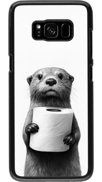 Coque Samsung Galaxy S8 - Loutre papier de toilette