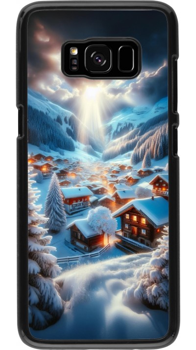 Coque Samsung Galaxy S8 - Mont Neige Lumière