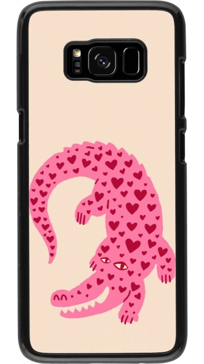 Samsung Galaxy S8 Case Hülle - Pink crocodile 2026