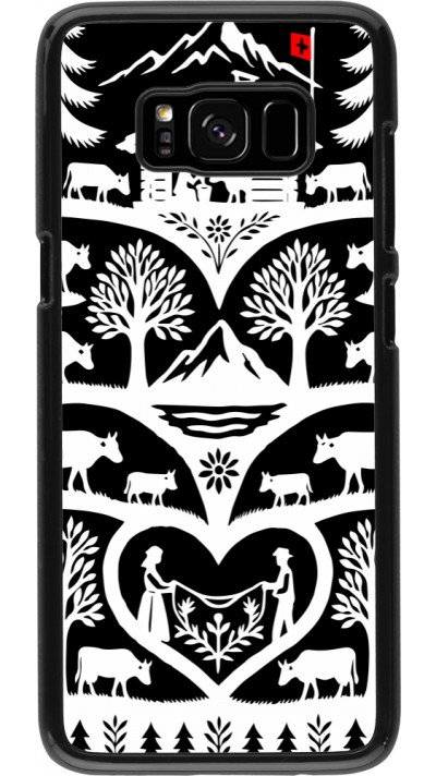 Samsung Galaxy S8 Case Hülle - Poya Schweiz 2 schwarz Samsung Galaxy S8 Case Hülle - Poya Schweiz 2 schwarz