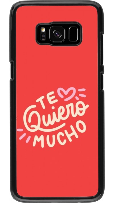 Samsung Galaxy S8 Case Hülle - Saint Valentines Day 26 Te quiero mucho