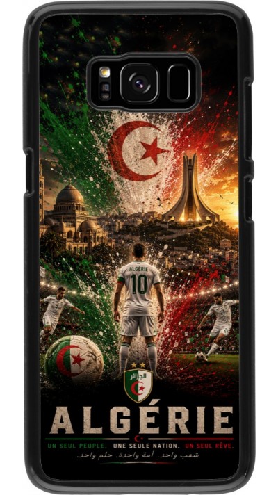 Samsung Galaxy S8 Case Hülle - Fussball Algerien splash 2026