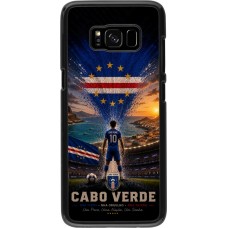 Samsung Galaxy S8 Case Hülle - Fussball Kap Verde splash 2026