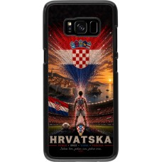 Samsung Galaxy S8 Case Hülle - Fussball Kroatien splash 2026