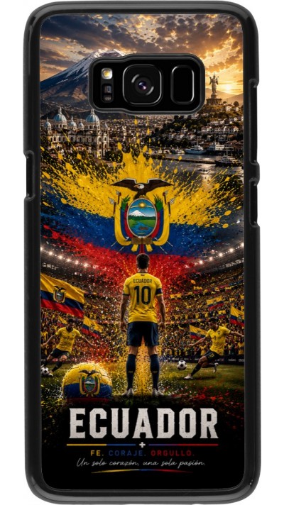 Samsung Galaxy S8 Case Hülle - Fussball Ecuador splash 2026