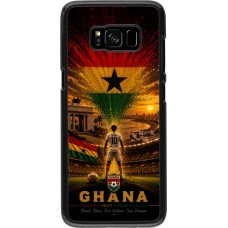Samsung Galaxy S8 Case Hülle - Fussball Ghana splash 2026