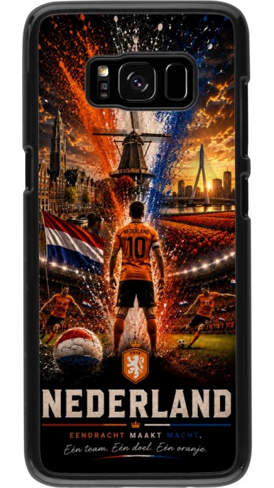 Samsung Galaxy S8 Case Hülle - Fussball Niederlande splash 2026