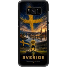 Samsung Galaxy S8 Case Hülle - Fussball Schweden splash 2026