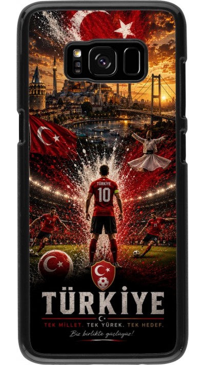 Samsung Galaxy S8 Case Hülle - Fussball Türkei splash 2026