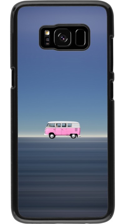 Samsung Galaxy S8 Case Hülle - Spring 23 pink bus