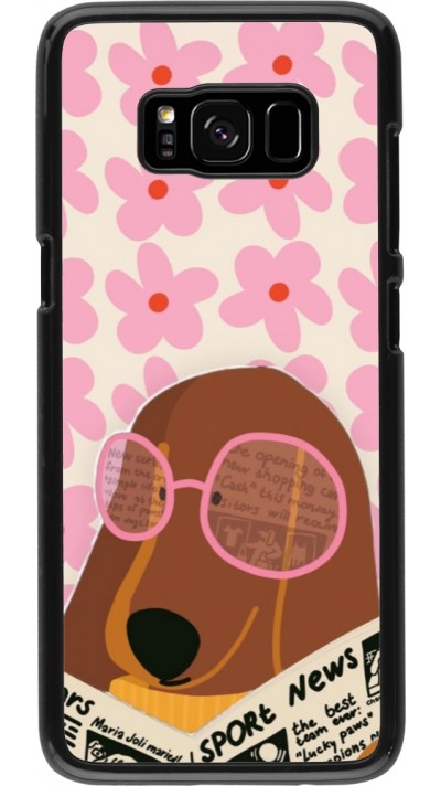 Samsung Galaxy S8 Case Hülle - Dog with newspaper Spring 2026
