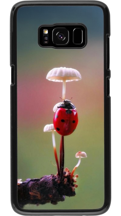 Samsung Galaxy S8 Case Hülle - Ladybird on a mushroom Spring 2026