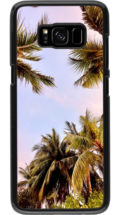 Samsung Galaxy S8 Case Hülle - Summer 2023 palm tree vibe