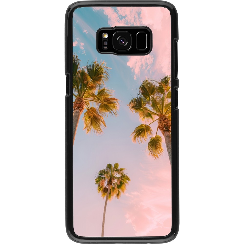 Samsung Galaxy S8 Case Hülle - Summer 2025 Palmiers