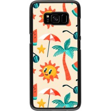 Samsung Galaxy S8 Case Hülle - Summer 2025 Pattern soleil