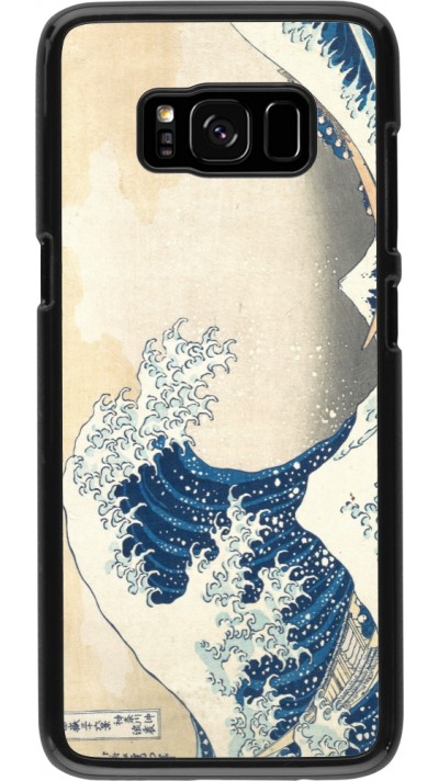 Samsung Galaxy S8 Case Hülle - Kunstbild - Die große Welle vor Kanagawa - Hokusai