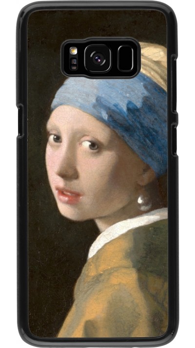 Samsung Galaxy S8 Case Hülle - Kunstbild - Das Mädchen mit dem Perlenohrring - Jan Vermeer
