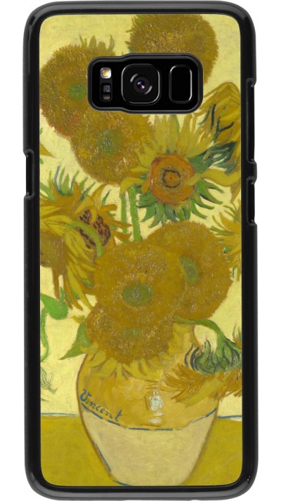 Samsung Galaxy S8 Case Hülle - Kunstbild - Sonnenblumen  - Van Gogh