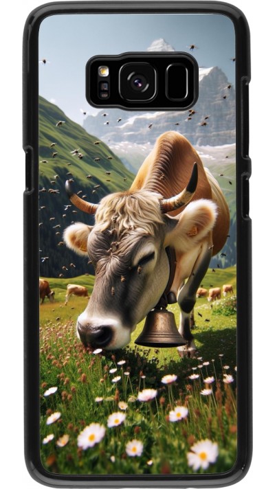 Samsung Galaxy S8 Case Hülle - Kuh Berg Wallis