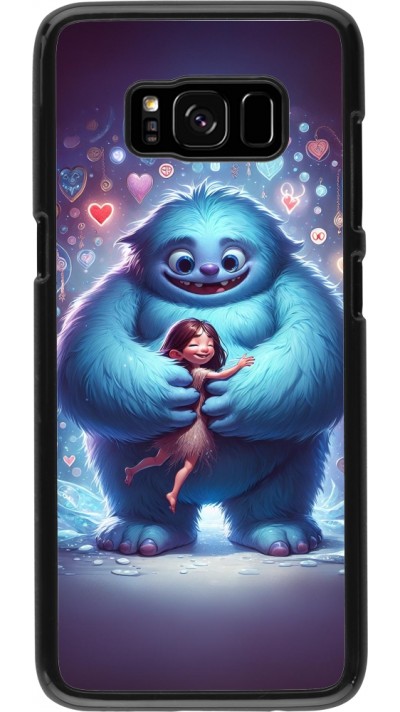 Samsung Galaxy S8 Case Hülle - Valentin 2024 Flauschige Liebe