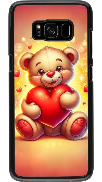 Samsung Galaxy S8 Case Hülle - Valentin 2024 Teddy Liebe