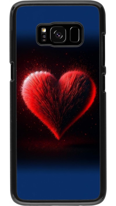 Samsung Galaxy S8 Case Hülle - Valentin 2025 rotes Herz