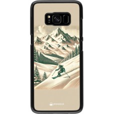Coque Samsung Galaxy S8 - Vintage Ski Mountain