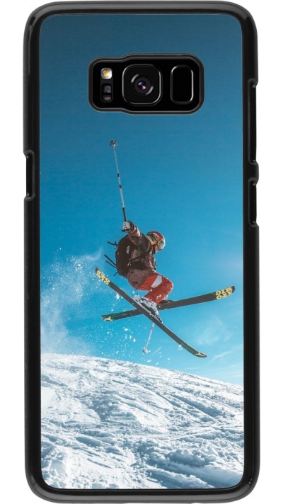 Samsung Galaxy S8 Case Hülle - Winter 22 Ski Jump