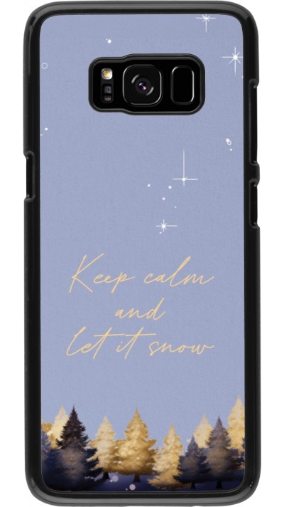 Samsung Galaxy S8 Case Hülle - Winter 25 Winter illustration of trees