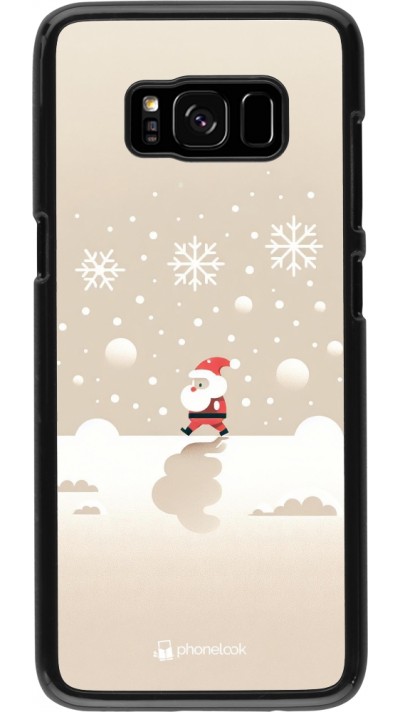 Samsung Galaxy S8 Case Hülle - Weihnachten 2023 Minimalistischer Weihnachtsmann