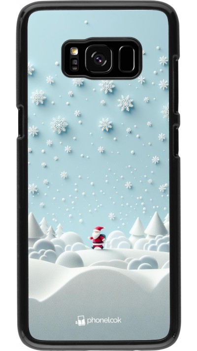 Samsung Galaxy S8 Case Hülle - Weihnachten 2023 Kleiner Vater Schneeflocke