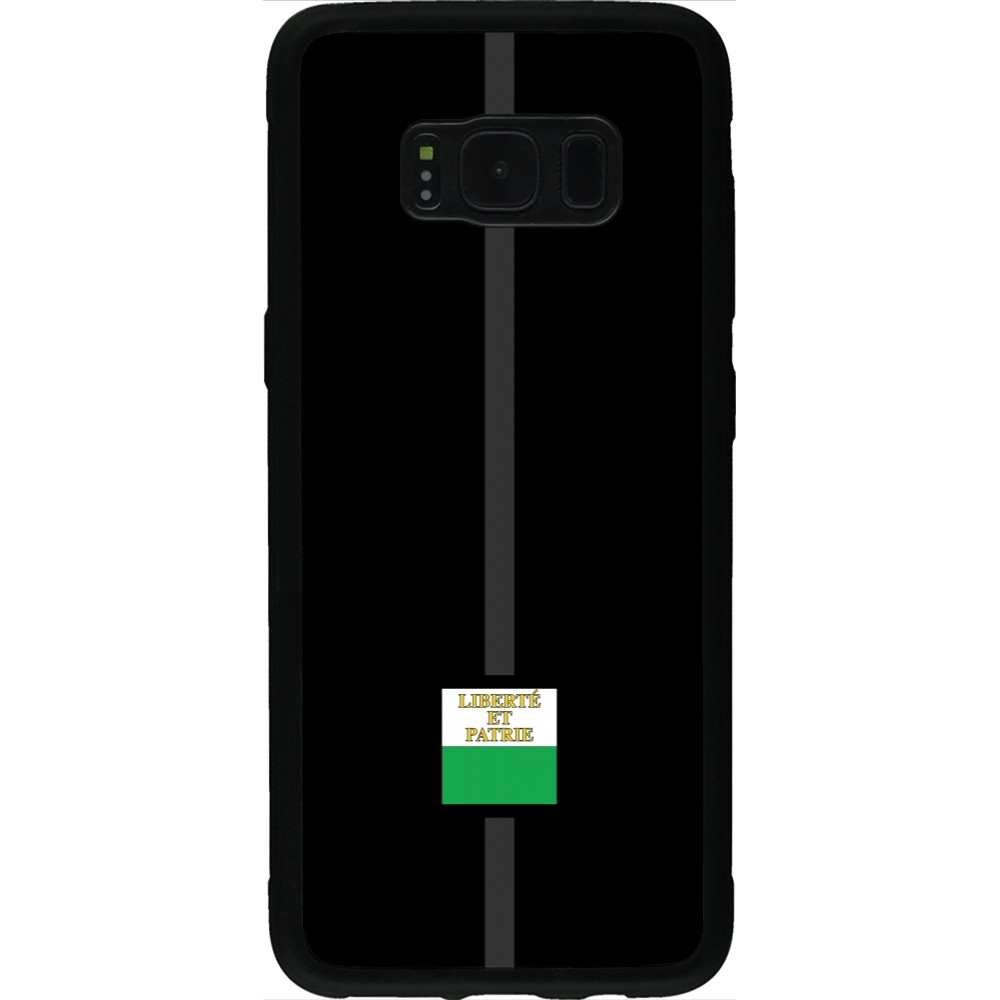 Samsung Galaxy S8 Case Hülle - Silikon schwarz Kanton VD schwarz