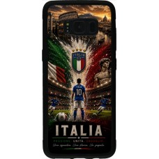 Samsung Galaxy S8 Case Hülle - Silikon schwarz Fussball Italien splash 2026