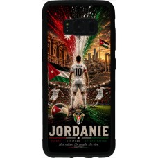 Samsung Galaxy S8 Case Hülle - Silikon schwarz Fussball Jordanien splash 2026