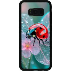 Samsung Galaxy S8 Case Hülle - Silikon schwarz Ladybird in bloom Spring 2026