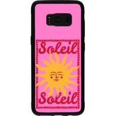 Samsung Galaxy S8 Case Hülle - Silikon schwarz Sun sun 2026