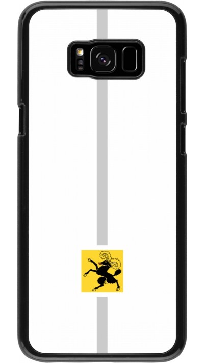 Samsung Galaxy S8+ Case Hülle - Kanton SH weiss