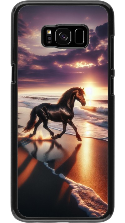 Samsung Galaxy S8+ Case Hülle - Pferd majestätisch Strand