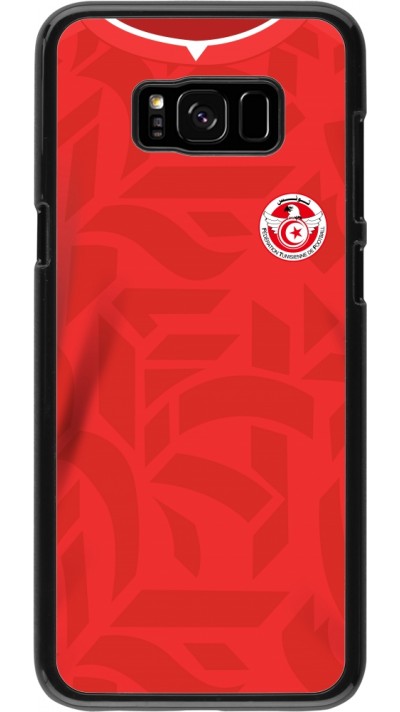 Samsung Galaxy S8+ Case Hülle - Tunesien 2022 personalisierbares Fussballtrikot
