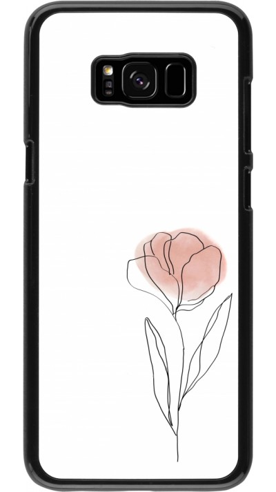 Samsung Galaxy S8+ Case Hülle - Spring 23 minimalist flower