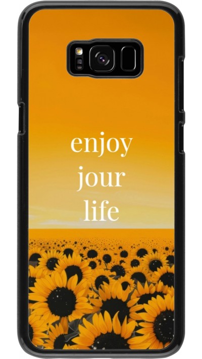 Samsung Galaxy S8+ Case Hülle - Summer 2025 Enjoy your life